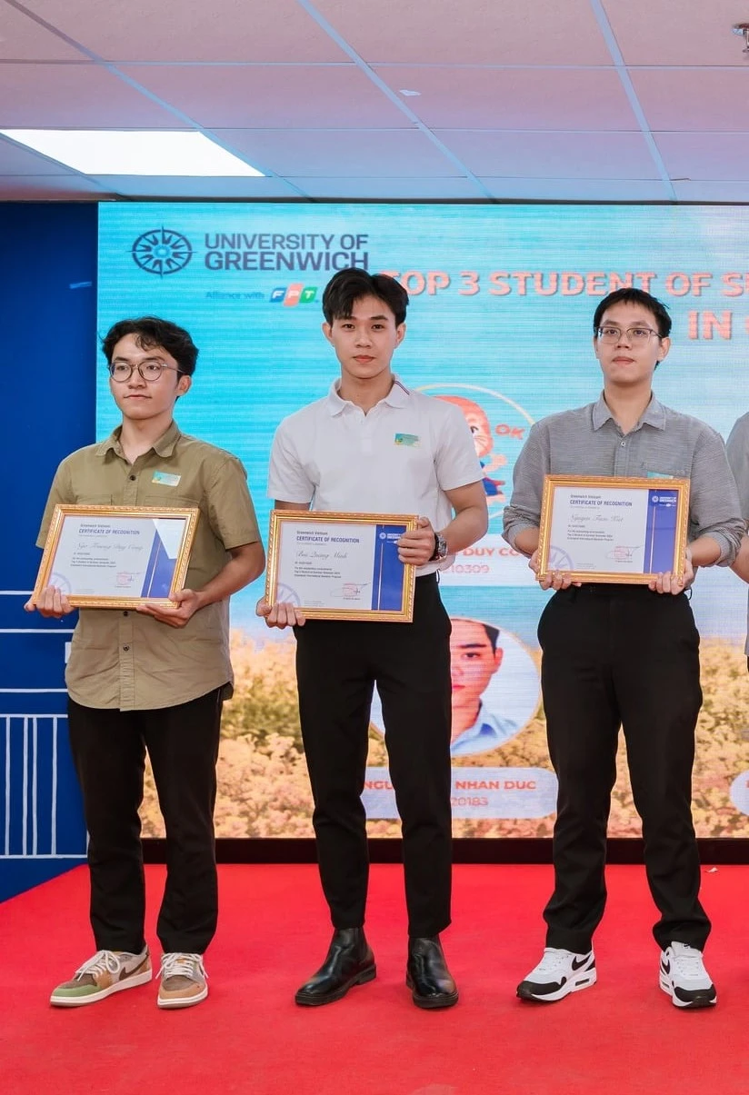 Top student recognition ceremony