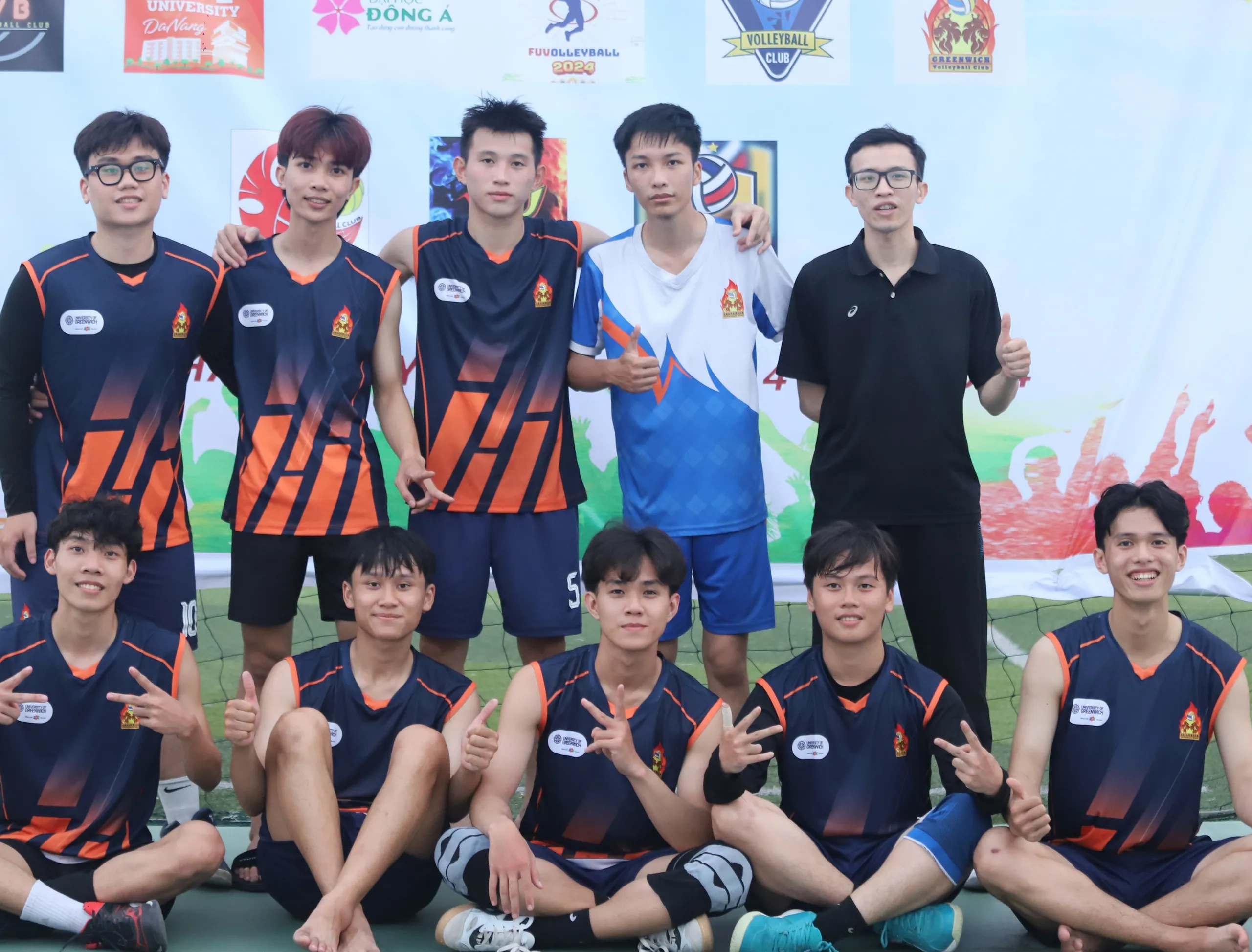 Sport event group photo